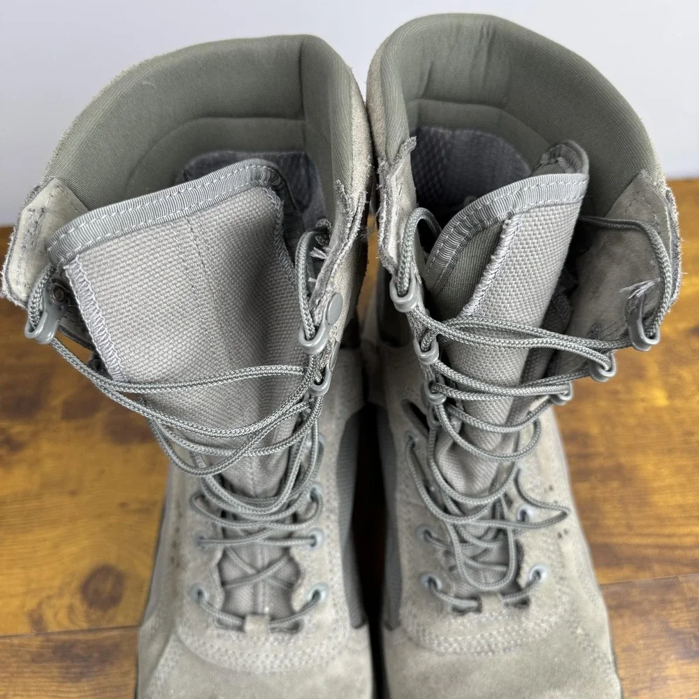 Rocky S2V Special Ops Boots Mens Size 13 Gray Suede Combat Tactical Vibram